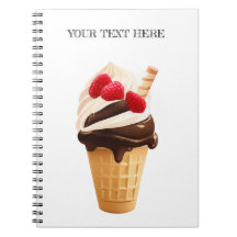 Triberry Gelatino Spiral Foto Notebook