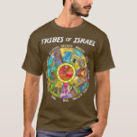 Tribes Of Israel Nation Hebrew Twelve Sons Jewish  T-Shirt<br><div class="desc">Tribes Of Israel Nation Hebrew Twelve Sons Jewish Judah .</div>