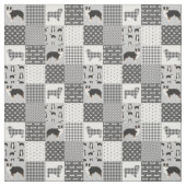 Tribfarbene ausie Flickwerk-Cheatquilette Stoff (Muster)