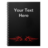 Tribla Design Spiral Notebook Notizblock (Vorderseite)