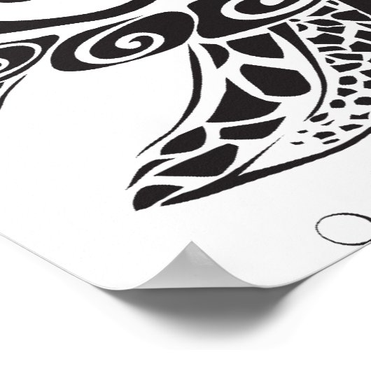 Trible Tattoo Poster (Ecke)