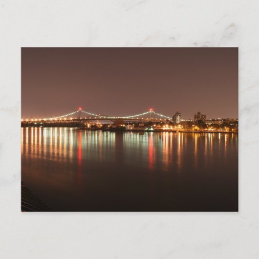TRIBOROUGH BRIDGE, NYC POSTKARTE (Vorderseite)