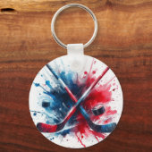 Tribut 9 Maurice Richard Schlüsselanhänger (Rückseite)