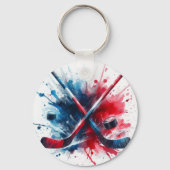 Tribut 9 Maurice Richard Schlüsselanhänger (Rückseite)