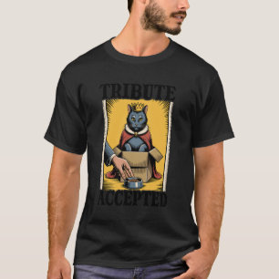 Tribut akzeptiert Katzenliebhaber Katze in Box Lus T-Shirt
