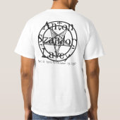 Tribut an Anton Szandor Lavey T-Shirt (Rückseite)