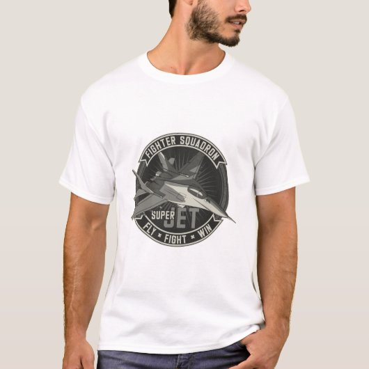 Tribut an Aviation Heros:Fighter Squadron T - Shir T-Shirt (Vorderseite)