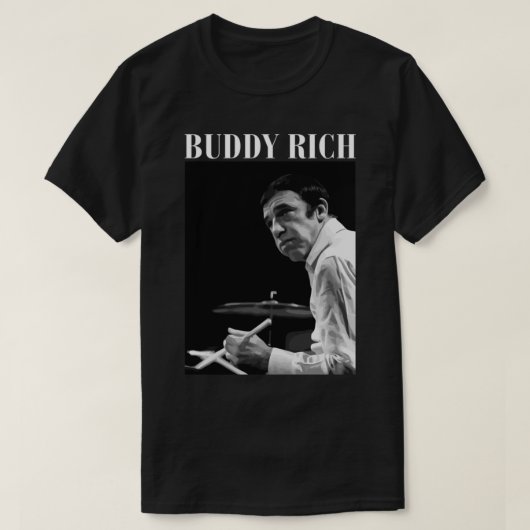 Tribut an Buddy Rich Classic T - Shirt (Design vorne)