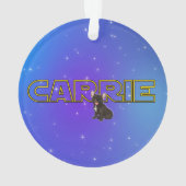 Tribut an Carrie Ornament (Rückseite)