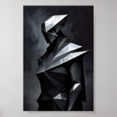 Tribut an den Futurismus, 1920 "Polyhedric Concept Poster (Vorne)