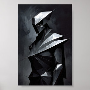 Tribut an den Futurismus, 1920 "Polyhedric Concept Poster