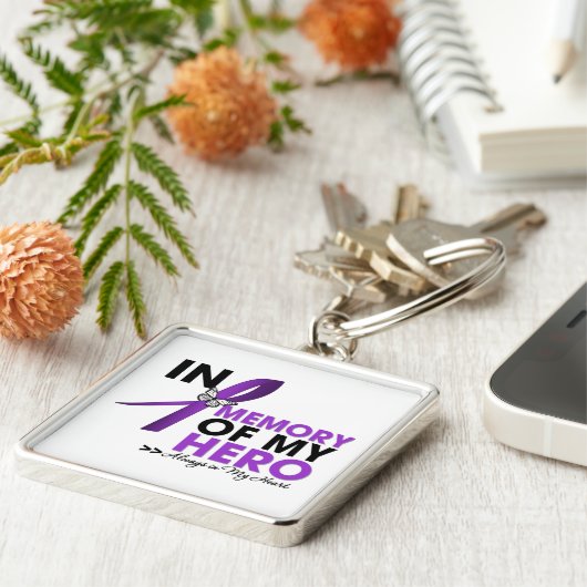 Tribut an die zystische Fibrose in Erinnerung an m Schlüsselanhänger (Seite)