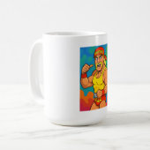 Tribut an Hulk Hogan Kaffeetasse (Vorderseite Links)