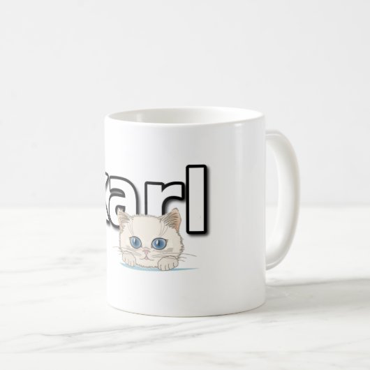 Tribut an Karl Lagerfeld Kaffeetasse (VorderseiteRechts)