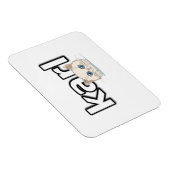 Tribut an Karl Lagerfeld Magnet (Rechte Seite)