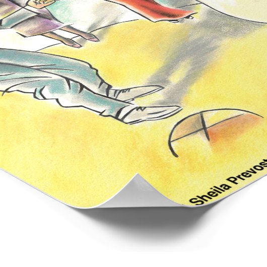 Tribut an Maya Angelou & Amiri Baraka Poster (Ecke)