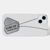 Tribut an Militärhunde Case-Mate iPhone Hülle (Rückseite (Horizontal))