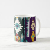Tribut an Native American Abstract S9 Kaffeetasse (VorderseiteRechts)