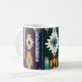 Tribut an Native American Abstract S9 Kaffeetasse (Vorderseite Links)