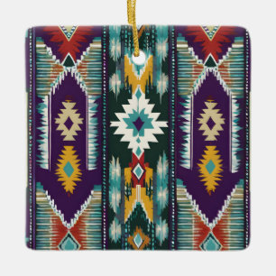 Tribut an Native American Abstract S9 Keramikornament