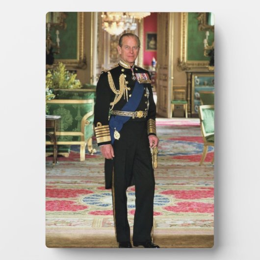 Tribut an Prinz Philip 1921-2021 Fotoplatte (Vorderseite)