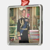 Tribut an Prinz Philip 1921-2021 Ornament Aus Metall (Links)