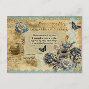 Tribut an Shelley Postkarte