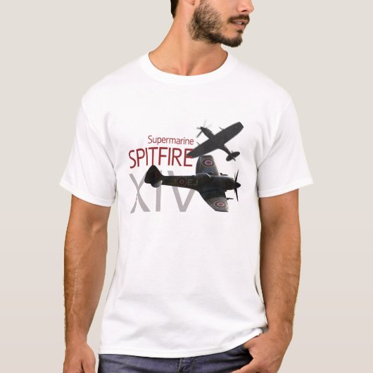 Tribut des Spitfire M XIV TFC T-Shirt (Vorderseite)