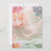 Tribut für Mama-Flat-Ferienkarte Feiertagskarte (Rückseite)