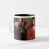 Tribut-Geld, c.1631 Zweifarbige Tasse (Vorderseite Links)