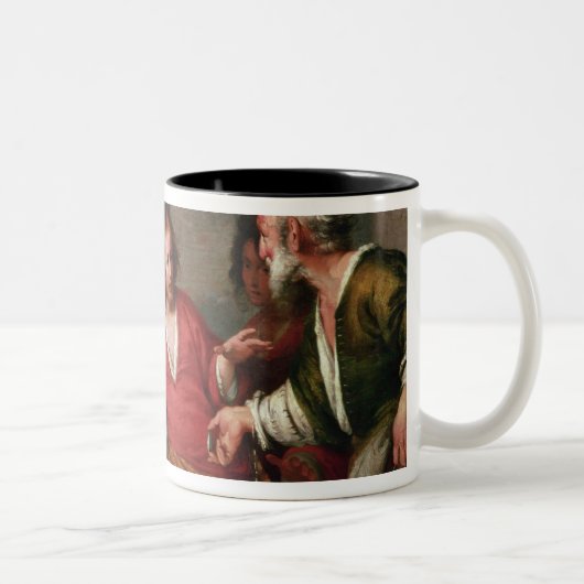 Tribut-Geld, c.1631 Zweifarbige Tasse (Rechts)