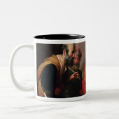 Tribut-Geld, c.1631 Zweifarbige Tasse (Links)