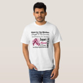Tribut-Hoffnungs-Collage - multiples Myeloma T-Shirt (Vorne ganz)