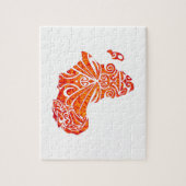 TRIBUT NACH AFRIKA PUZZLE (Vertikal)
