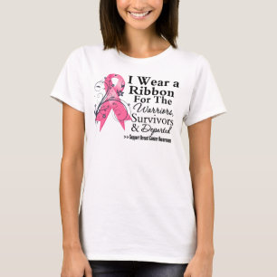 Tribut-rosa Band - Brustkrebs T-Shirt
