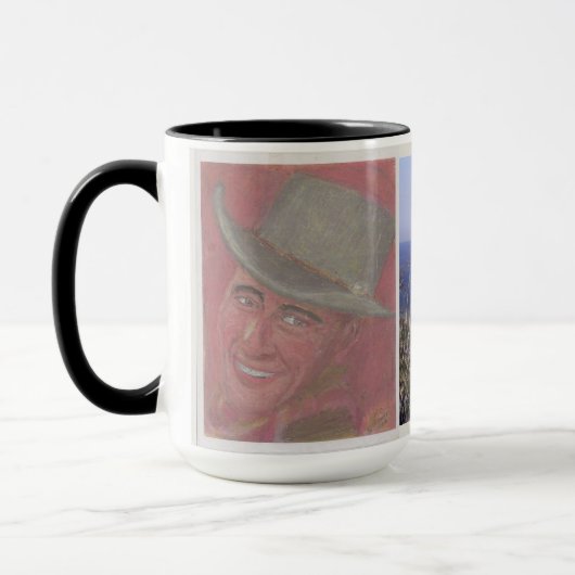 Tribut-Tasse: Wilder Westen Tasse (Links)