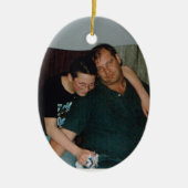 Tribut-Verzierung #3 Roberts Hoynes Keramikornament (Vorne)