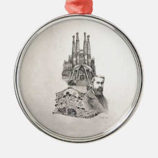 "Tribut zu Gaudi " Ornament Aus Metall