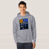 Tribut zum Killerwal kräuselt Hoodie (Vorne ganz)