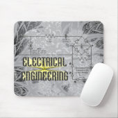 Tribut zur Elektrotechnik Mousepad (Mit Mouse)