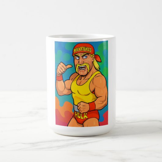 Tribute an Hulk Hogan Kaffeetasse (Mittel)