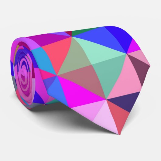Tribute, buntes und lustiges Design Krawatte (Gerollt)