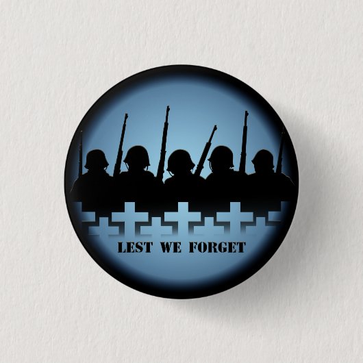 Tribute Buttons, damit wir den Krieg nicht vergess Button (Vorderseite)