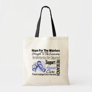 Tribute Collage zum Esophageal Cancer Hope Tragetasche