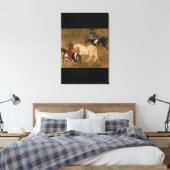 Tribute Horses', unbekannter Künstler Leinwanddruck (Insitu (Schlafzimmer))