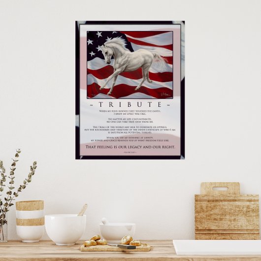 Tribute Inspiration Poster (Küche)