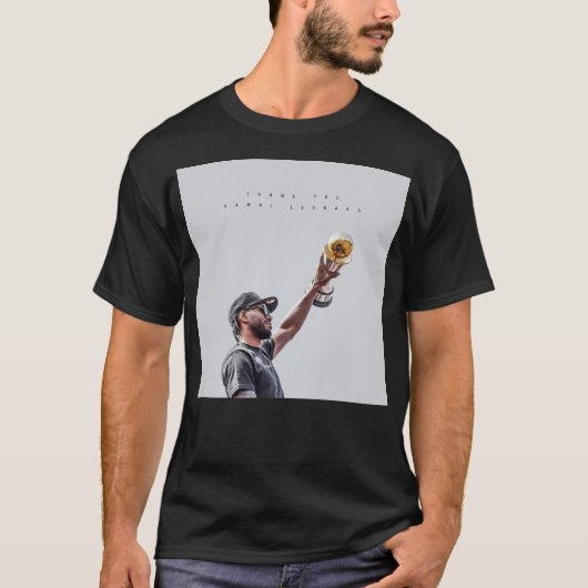 Tribute Kawhi Leonard T-Shirt (Vorderseite)
