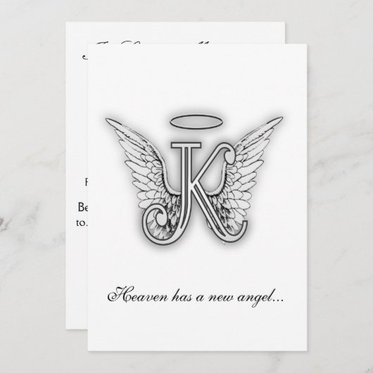 Tribute Letter K Programm (Vorne/Hinten)