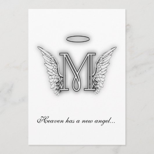 Tribute Letter M Programm (Vorderseite)