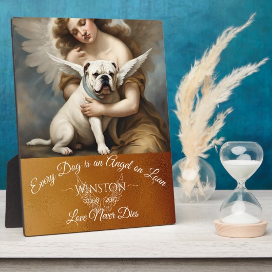 Tribute Loss von Bulldog Angel Art Fotoplatte (Seite)